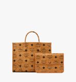  Túi MCM München Tote 'Cognac' 