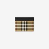  Ví Burberry Check Card Case 'Beige' 
