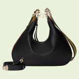  Túi Nữ Gucci Attache Large Shoulder Bag 'Black' ‎ 