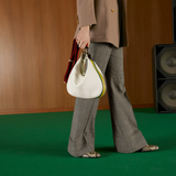  Túi Nữ Gucci Attache Large Shoulder Bag 'White' 