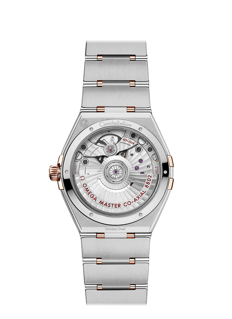  Đồng Hồ Nữ Omega Constellation Automatic Chronometer Diamond Brown Dial 
