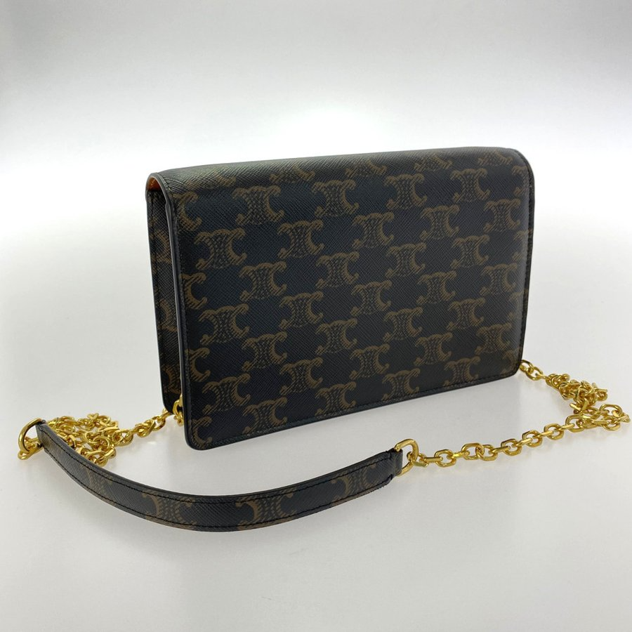 Celine Maillon Triomphe Wallet On Chain