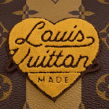  Túi Nam Louis Vuitton City Keepall Monogram Stripes 'Brown Canvas' 