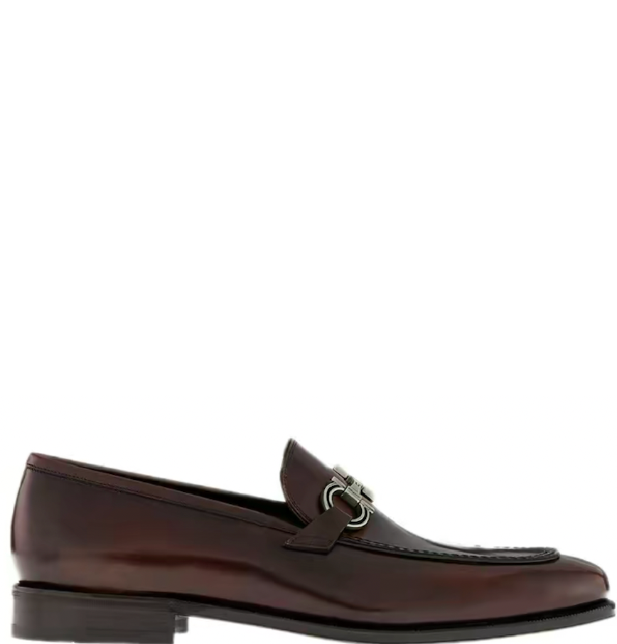  Giày Salvatore Ferragamo Nam Loafer With Gancini Ornament  'Siena Tan' 