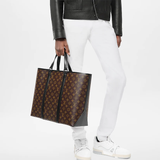 Túi Nam Louis Vuitton Week End GM Tote 'Monogram Macassar Canvas' 