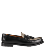  Giày Nam Gucci GG Loafer With Tassel 'Black Leather Monogram' 