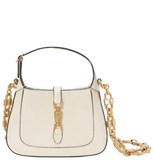 Túi Nữ Gucci Jackie 1961 Mini Shoulder Bag 'White Patent' ‎ 