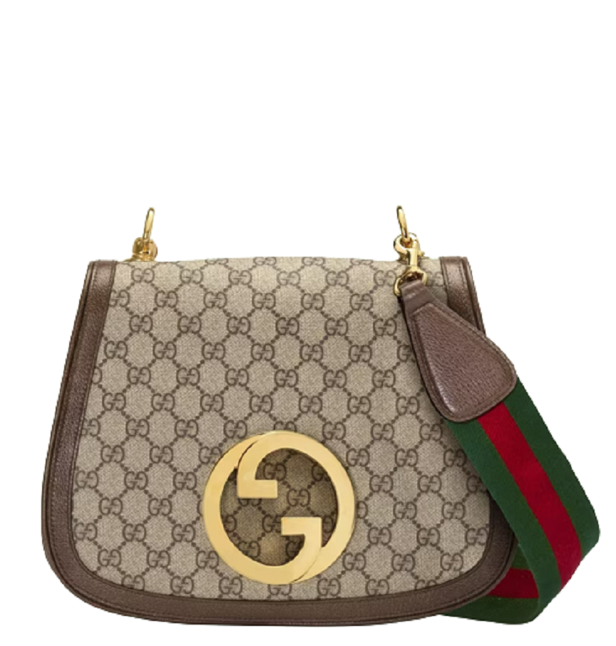 Túi Gucci Nữ Blondie Medium Shoulder Bag 'Beige' 699210-96IWG-8745 – LUXITY