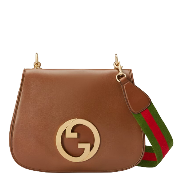  Túi Nữ Gucci Blondie Medium Shoulder Bag 'Brown' 