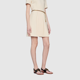  Dép Nữ Gucci Sandal With Horsebit  Leather 'Black' 