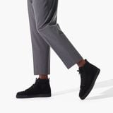  Giày Nam Christian Louboutin Lou Spikes 'Black' 