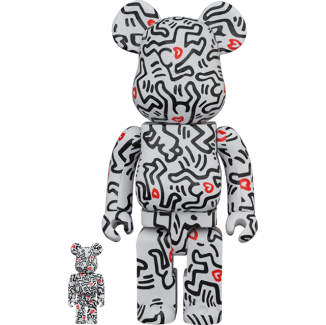  Mô Hình Bearbrick Keith Haring #8 