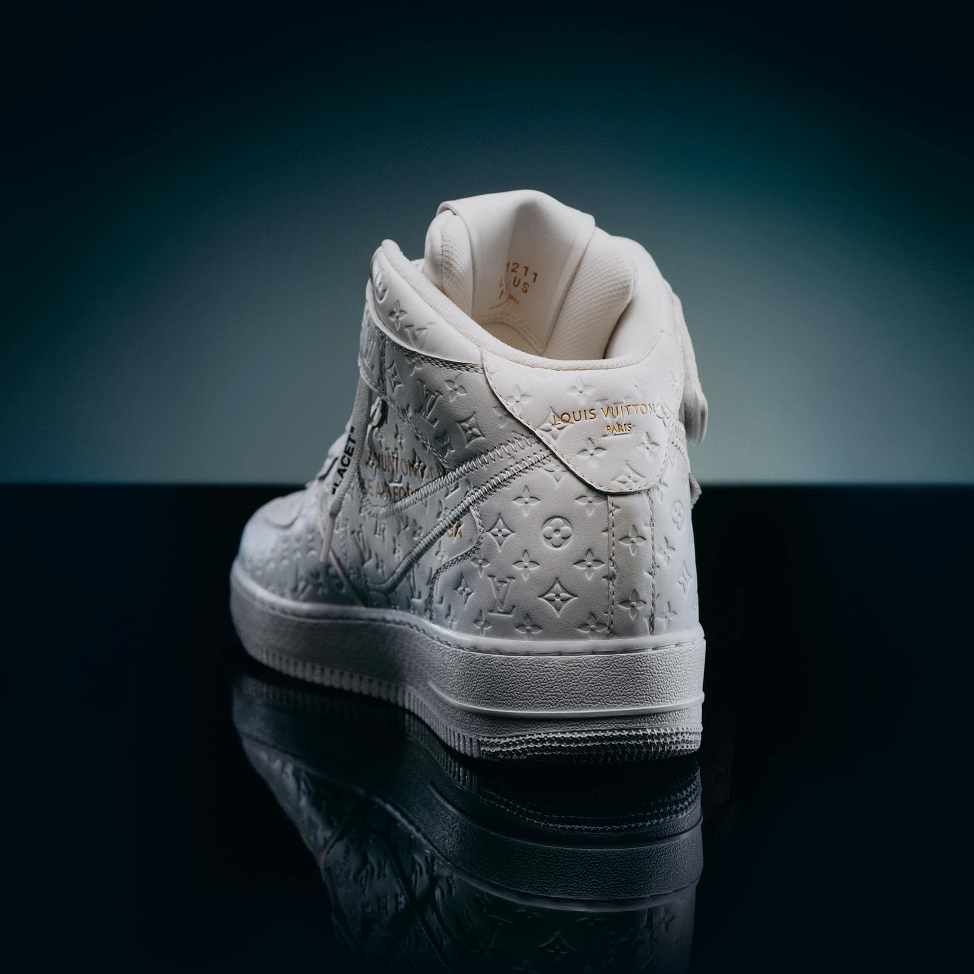 Nike Air Force 1 x Louis Vuitton White  Mad Kicks