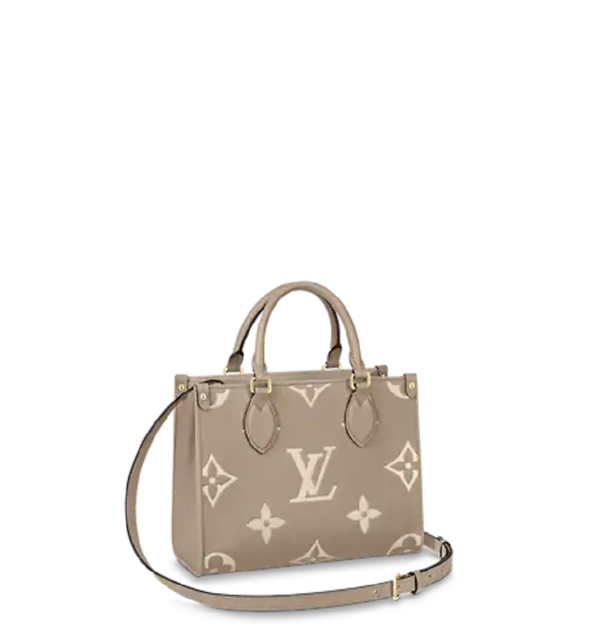 Túi Xách Nữ LV Tote Mini Louis Vuitton Onthego MM Monogram Canvas Màu Nâu #13 Túi Xách Nữ LV Tote Mini Louis Vuitton Onthego MM Monogram Canvas Màu Nâu