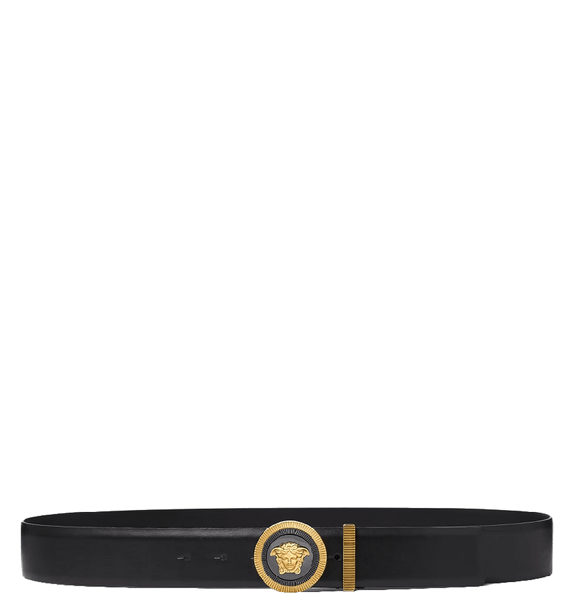  Thắt Lưng Nam Versace Enamel Medusa Biggie 'Black' 