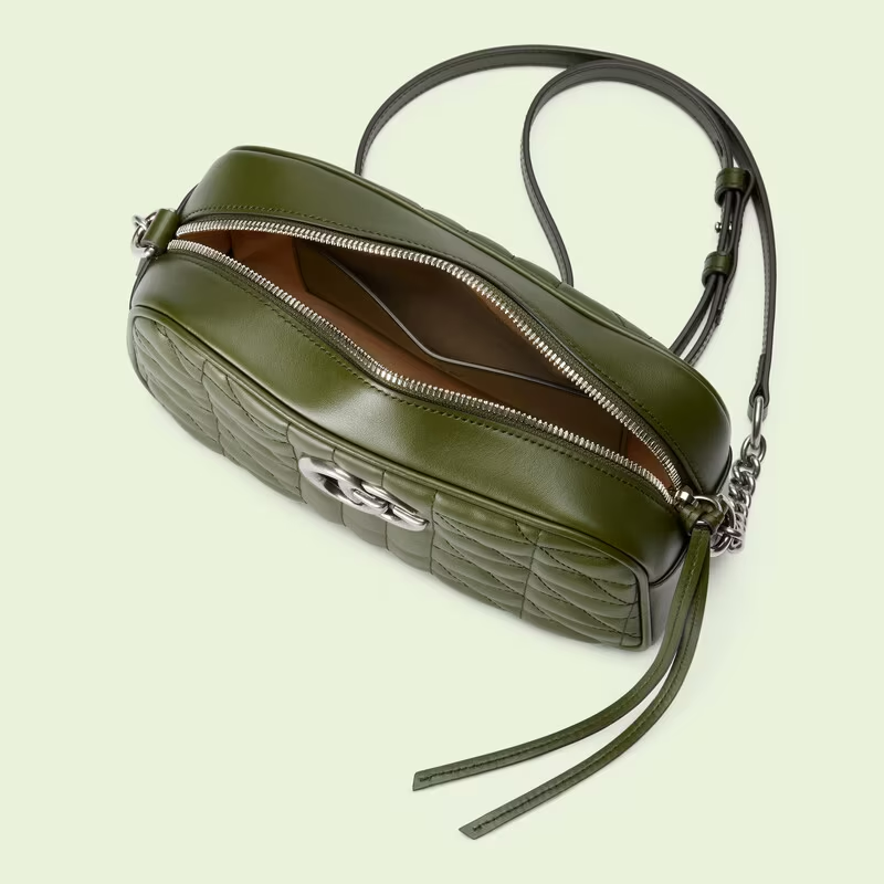  Túi Nữ Gucci GG Marmont Small Shoulder Bag 'Green' 