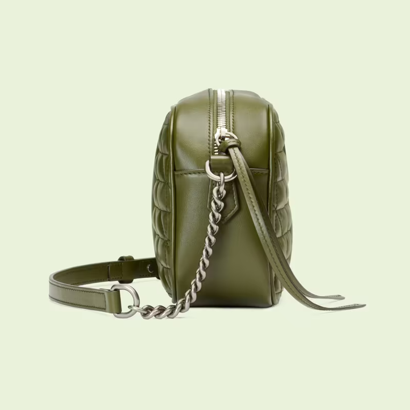  Túi Nữ Gucci GG Marmont Small Shoulder Bag 'Green' 