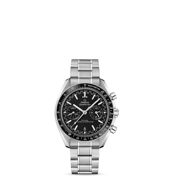  Đồng Hồ Omega Speedmaster Racing Master Chronograph Chronometer Black Dial 