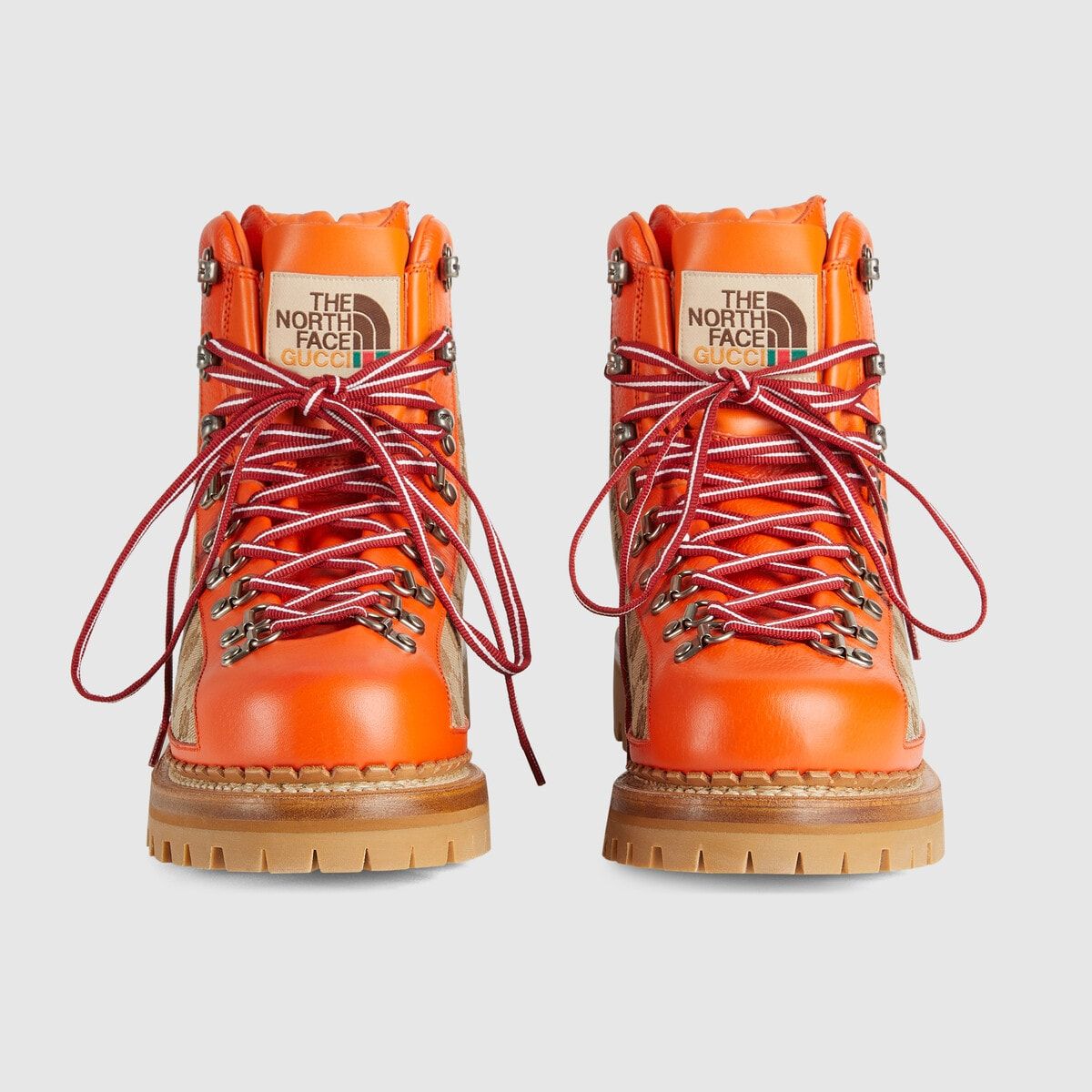  Giày Nam Gucci The North Face x Gucci Boot 'Beige Ebony' 