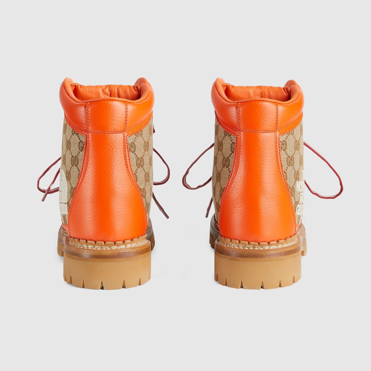  Giày Nam Gucci The North Face x Gucci Boot 'Beige Ebony' 