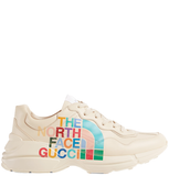  Giày Nam The North Face X Gucci Rhyton Sneaker 'Ivory' 