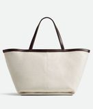  Túi Nữ Bottega Veneta Large Flip Flap 'Natural Fondant' 