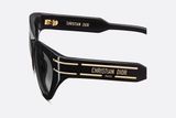  Kính Nữ Dior Diorsignature B7I Butterfly Sunglasses 'Black' 