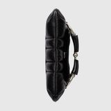  Túi Nữ Gucci Horsebit Chain Small Shoulder Bag 'Black' 