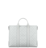  Túi Nam Louis Vuitton Weekend NM Tote Bag 'Optic White' 