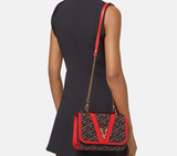 Túi Nữ Versace Virtus La Greca 'Red Brown' 
