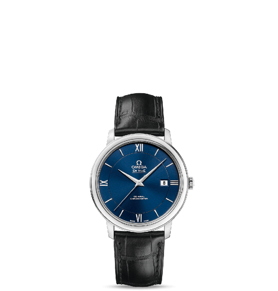  Đồng Hồ Nam OMEGA De Ville Prestige 'Blue Dial' 