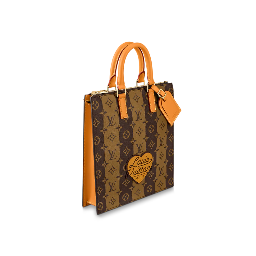  Túi Nam Louis Vuitton Sac Plat Messenger Monogram Stripes 'Brown Canvas' 