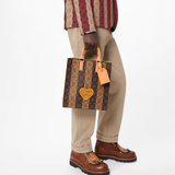  Túi Nam Louis Vuitton Sac Plat Messenger Monogram Stripes 'Brown Canvas' 