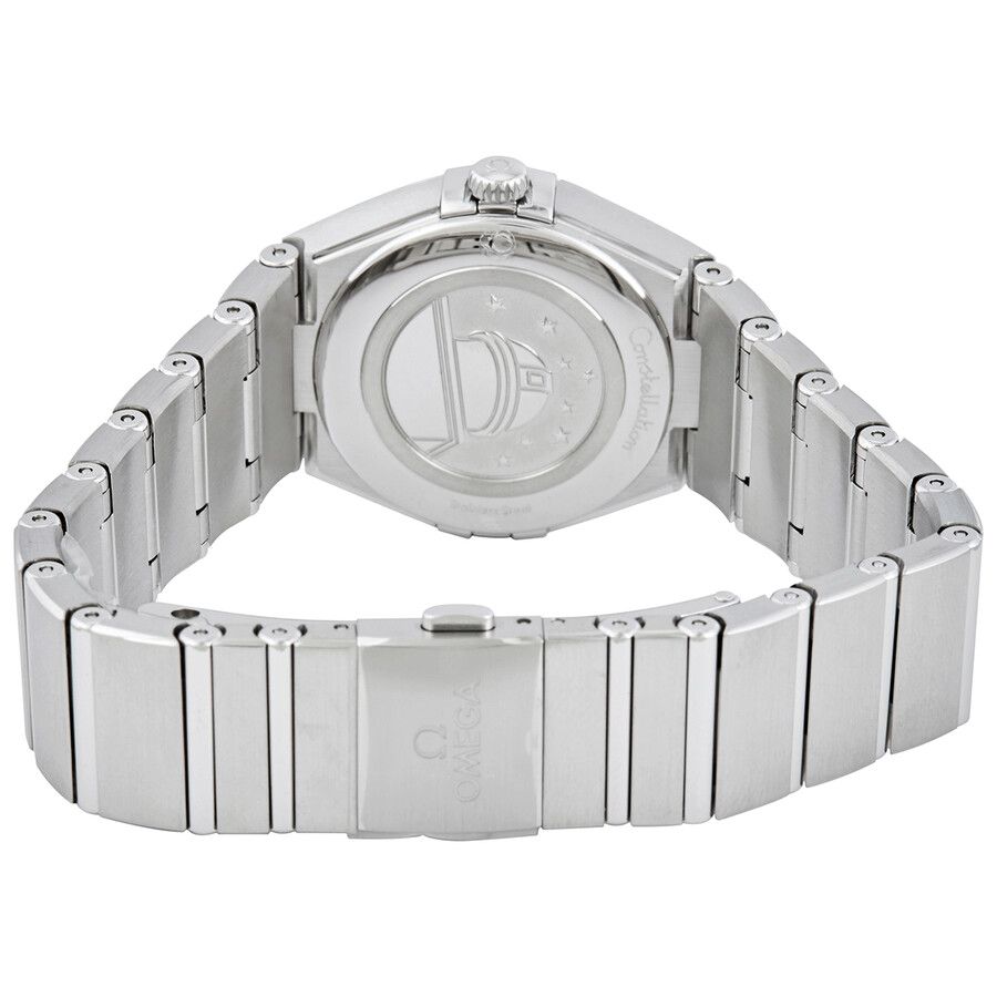  Đồng Hồ Nữ OMEGA Constellation Manhattan Quartz Diamond Grey Dial Ladies 
