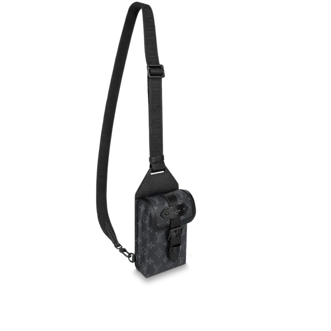  Túi Nam Louis Vuitton Saumur Slingbag 'Monogram Black' 
