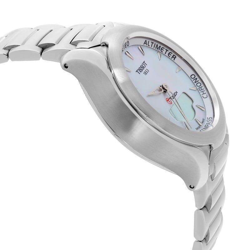  Đồng Hồ Nữ Tissot T-Touch Solar Lady Mother of Pearl Dial 