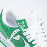  Giày Louis Vuitton And Nike Air Force 1 By Virgil Abloh 'White Gym Green' 