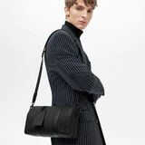  Túi Nam Louis Vuitton City Keepall Aerogram Grained Calf Leather 'Black' 