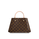  Túi Nữ Louis Vuitton Montaigne BB Monogram 'Brown Canvas' 