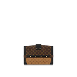  Túi Nữ Louis Vuitton Trunk Clutch Monogram 'Brown' 