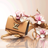  Túi Nữ Louis Vuitton Twist MM Epi 'Camel Light Brown' 