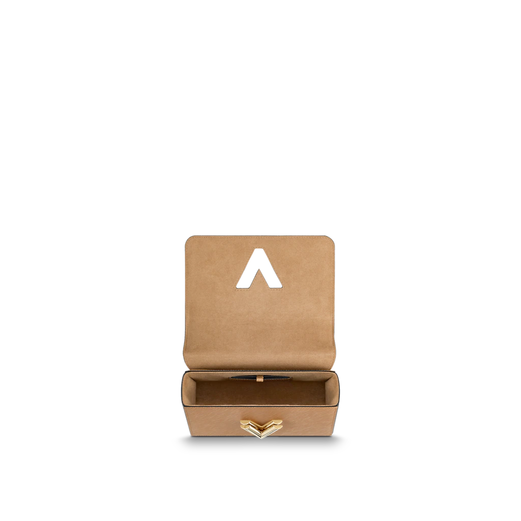  Túi Nữ Louis Vuitton Twist MM Epi 'Camel Light Brown' 