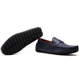  Giày Nam Gucci Micro Sima 'Black Leather' 