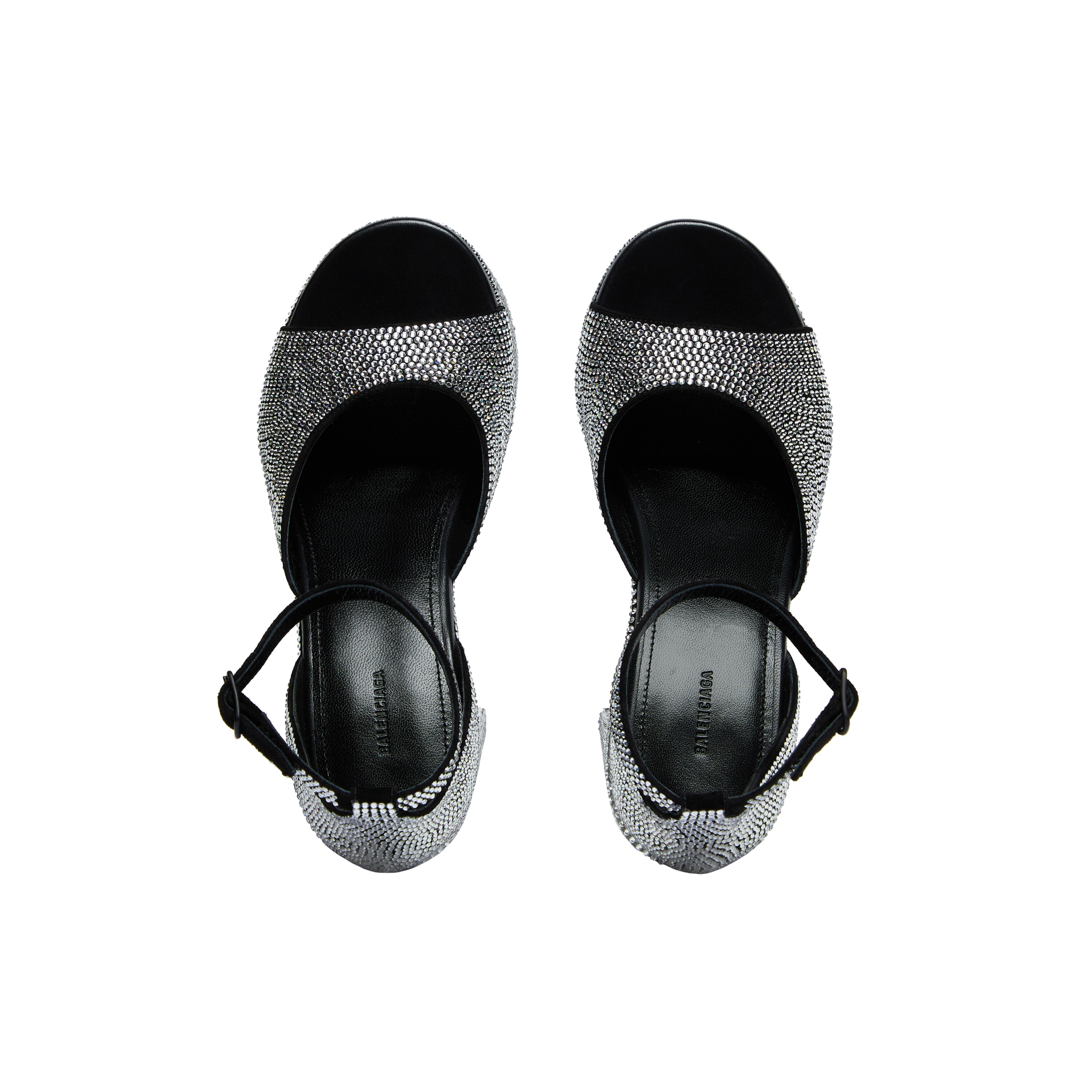  Giày Nữ Balenciaga Camden Sandals 'Satin' 