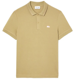  Áo Nam Lacoste Cotton Piqué Shirt 'Beige' 