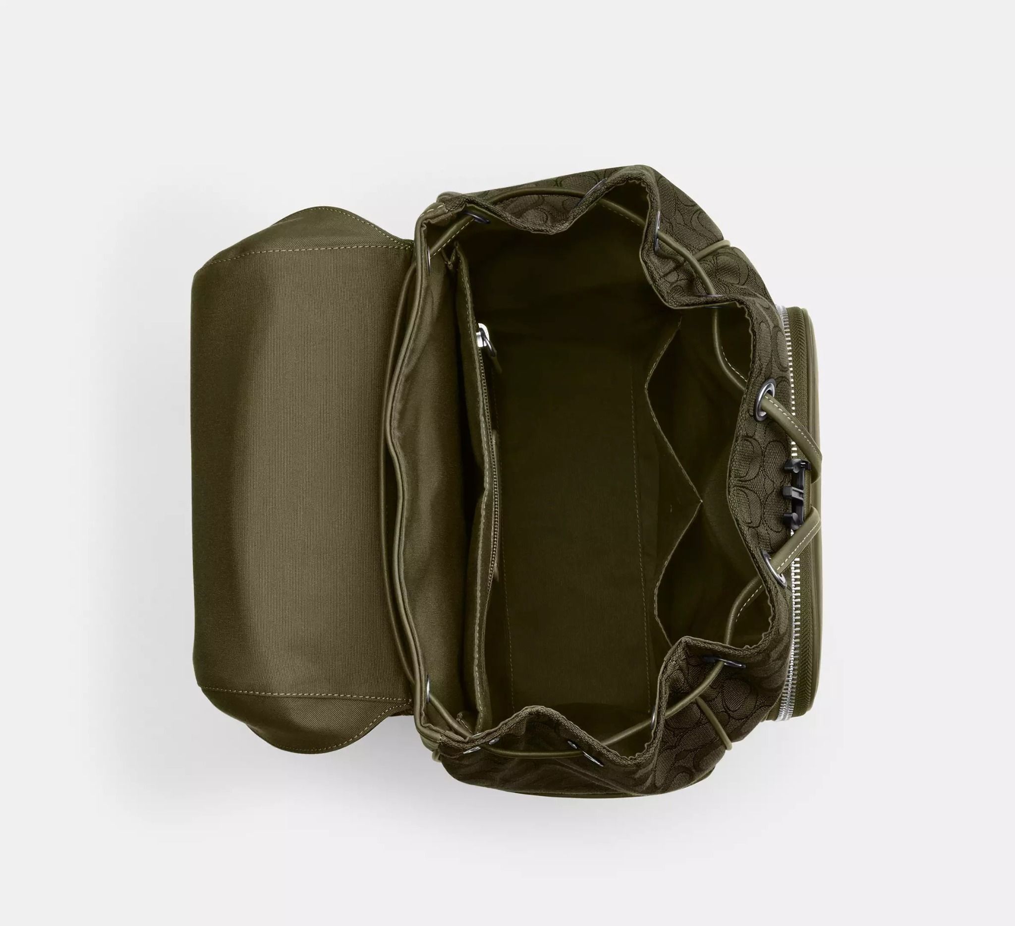  Balo Coach Racer Backpack 'Olive Drab' 