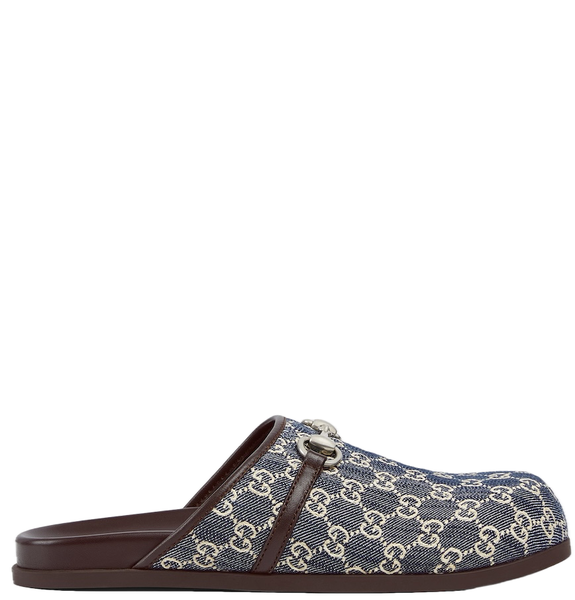  Dép Nam Gucci Horsebit Mule 'Blue' 
