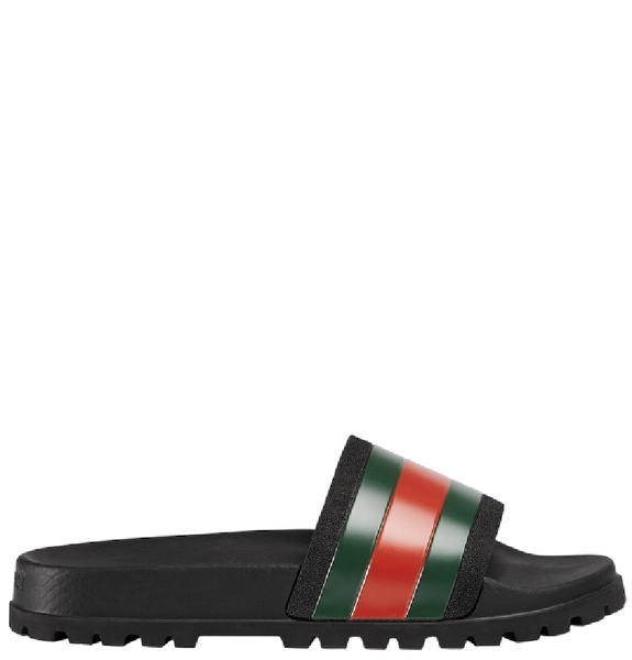  Dép Nam Gucci Slide Sandal 'Black' 