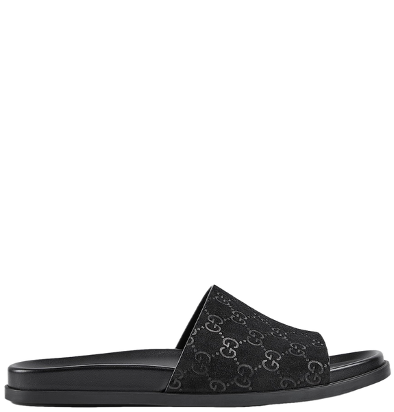  Dép Nam Gucci Slide Sandal 'Black' 