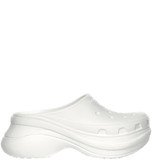  Dép Nữ Balenciaga Crocs Mule 'White' 